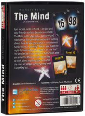 NSV   The Mind UK version   Card Game   Ages 8and   2-4 Players   20 Minutes Playing Time