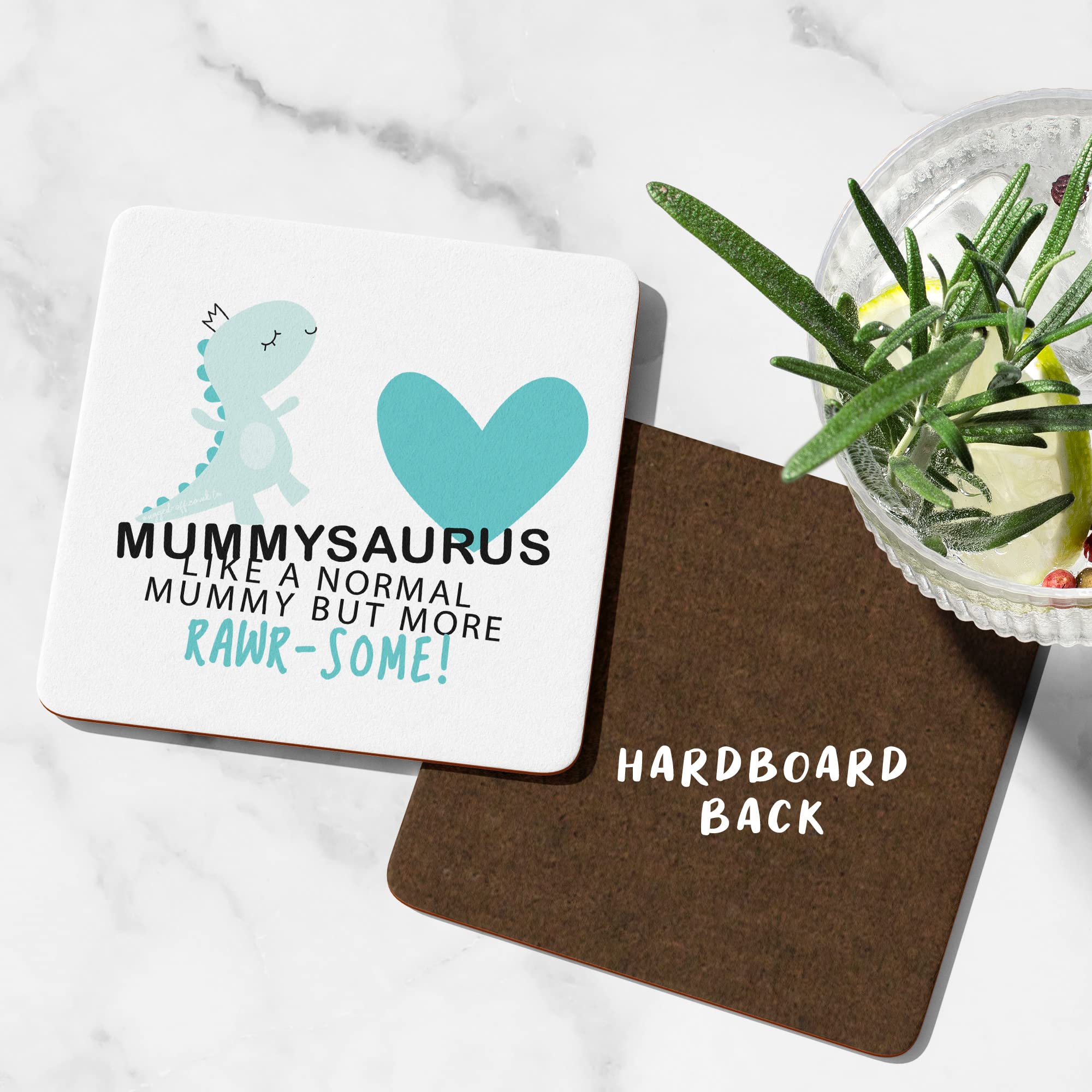 Mummysaurus Coaster Ideal For Mummy Birthday Gifts Mummy