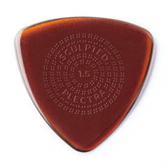 Dunlop 512P1.5 Primetone® Triangle Sculpted Plectra with Grip, 1.5mm, 3/Player's Pack