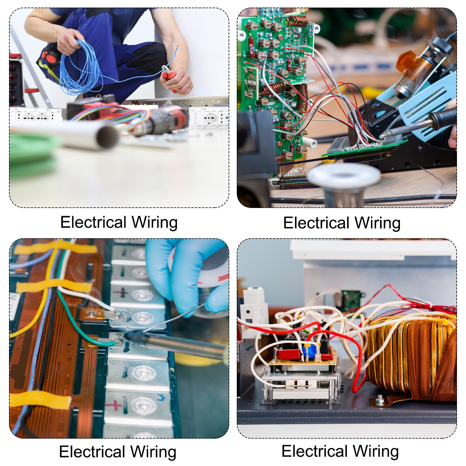 sourcing map 16AWG Wire 16 Gauge Stranded Wire PVC Hookup Wire, Electrical Wire UL1007 Tinned Copper Wire 7.5m/25ft Red for Internal Connecting Wire