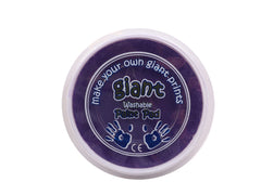 Craftplay Giant washable paint pads - Suitable for hands & feet - 15cm Diameter (Purple)