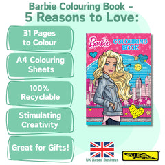 ALLIGATOR - Barbie Colouring Book, Colouring Books for Children, Barbie Colouring Book, Barbie Gifts, Colouring Books, Kids Colouring Books, Colouring Book