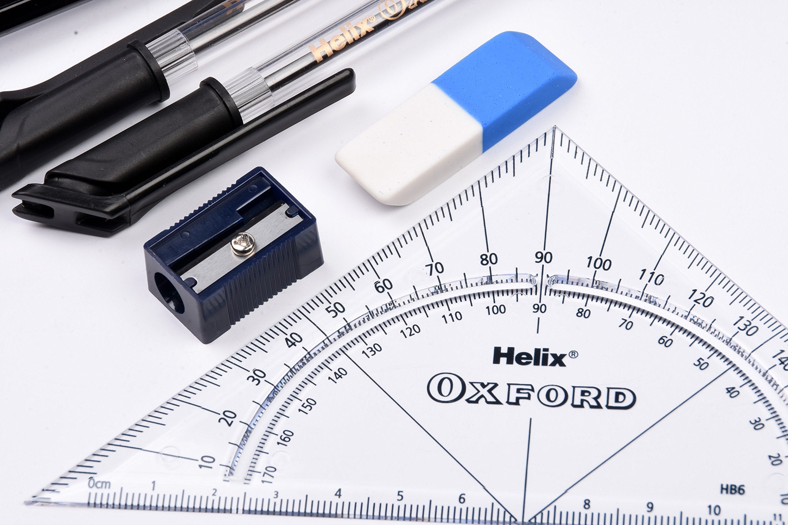 Helix Oxford Filled Pencil Case Exam Set