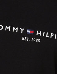 Tommy Hilfiger Women Heritage Short-Sleeve T-Shirt Crew Neck, Black (Black), M