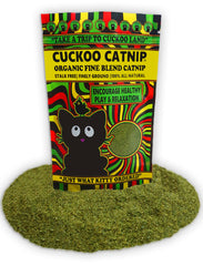 Cuckoo Catnip - Organic Fine Blend Cat Nip - Stalk Free 100% Natural