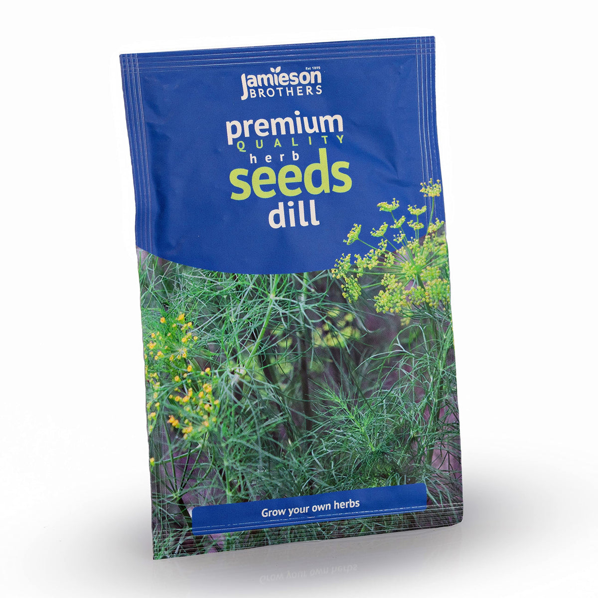 Jamieson Brothers® Dill Herb Seeds (Approx. 115 Seeds) - Premium Quality Seeds to Grow Your Own Food at Home, in The Garden, on The Patio Or at The Allotment