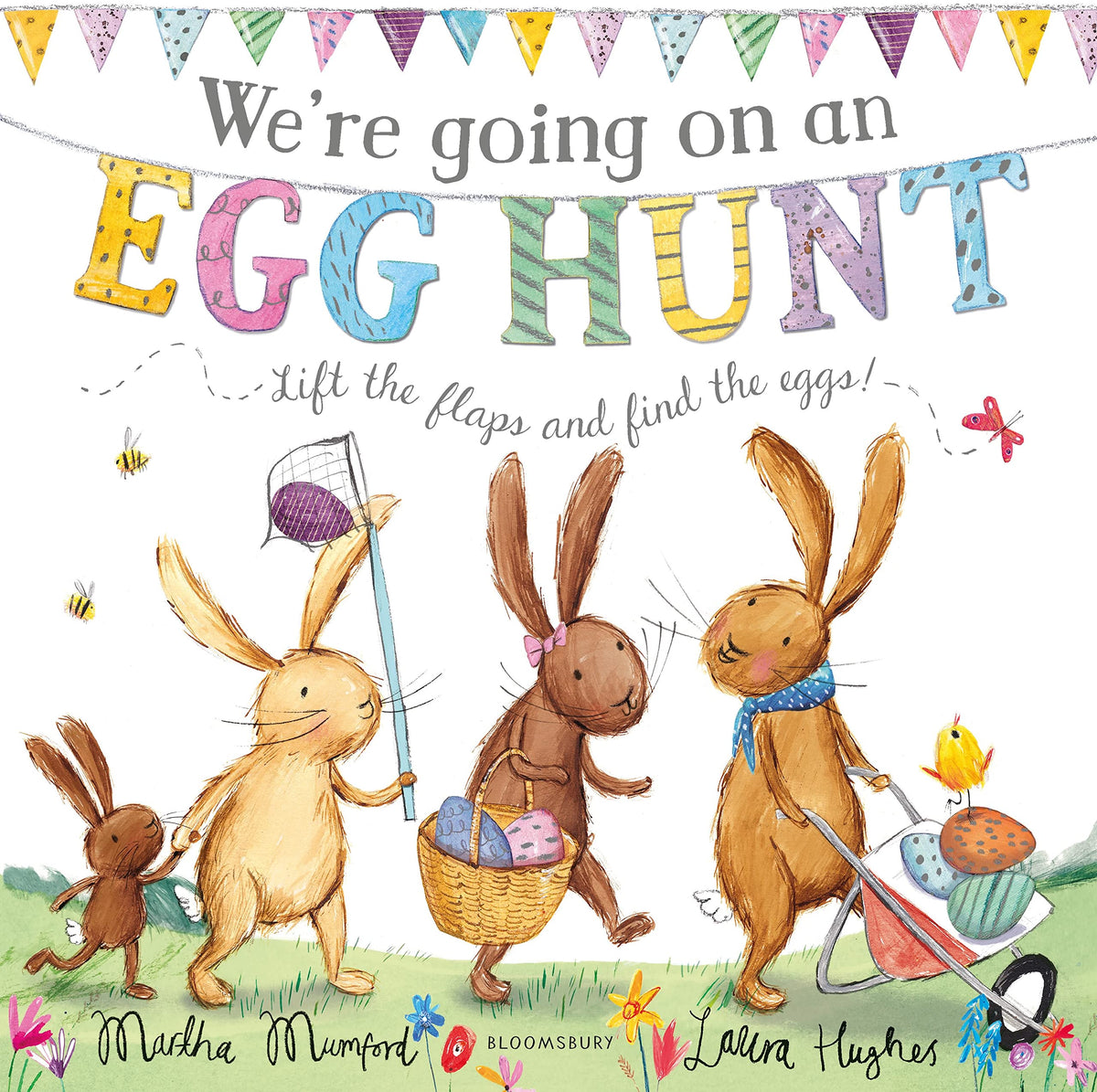 We're Going on an Egg Hunt: Board Book (The Bunny Adventures)