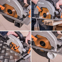 Evolution Power Tools R185TCT-20CS (Rage) Multi-Material TCT Blade Cuts Wood, Metal and Plastic, 185 mm