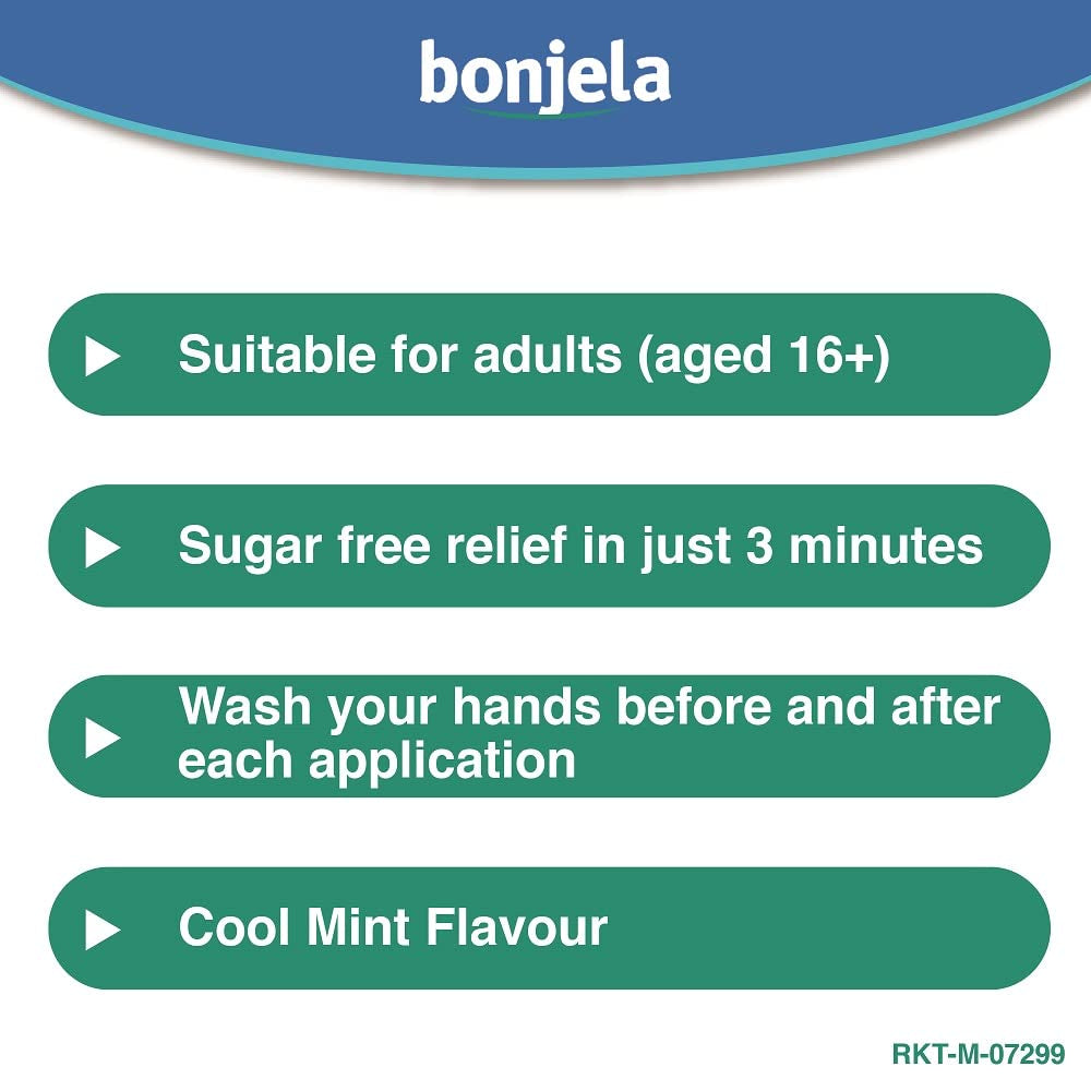 Bonjela Cool Mint Pain Relief Gel 15g