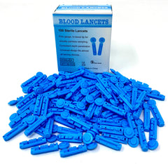 28G MediMad Blood Lancets Fully Compatible for PiC Indolor, Microlet, Freestyle, Abbott, On Call plus More. (100)