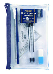 Helix Oxford Filled Pencil Case Exam Set