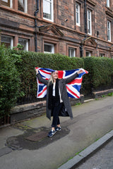 Storm&Lighthouse British Flag Union Jack Flag Great Britain UK Flag 5ft x 3ft with Eyelets