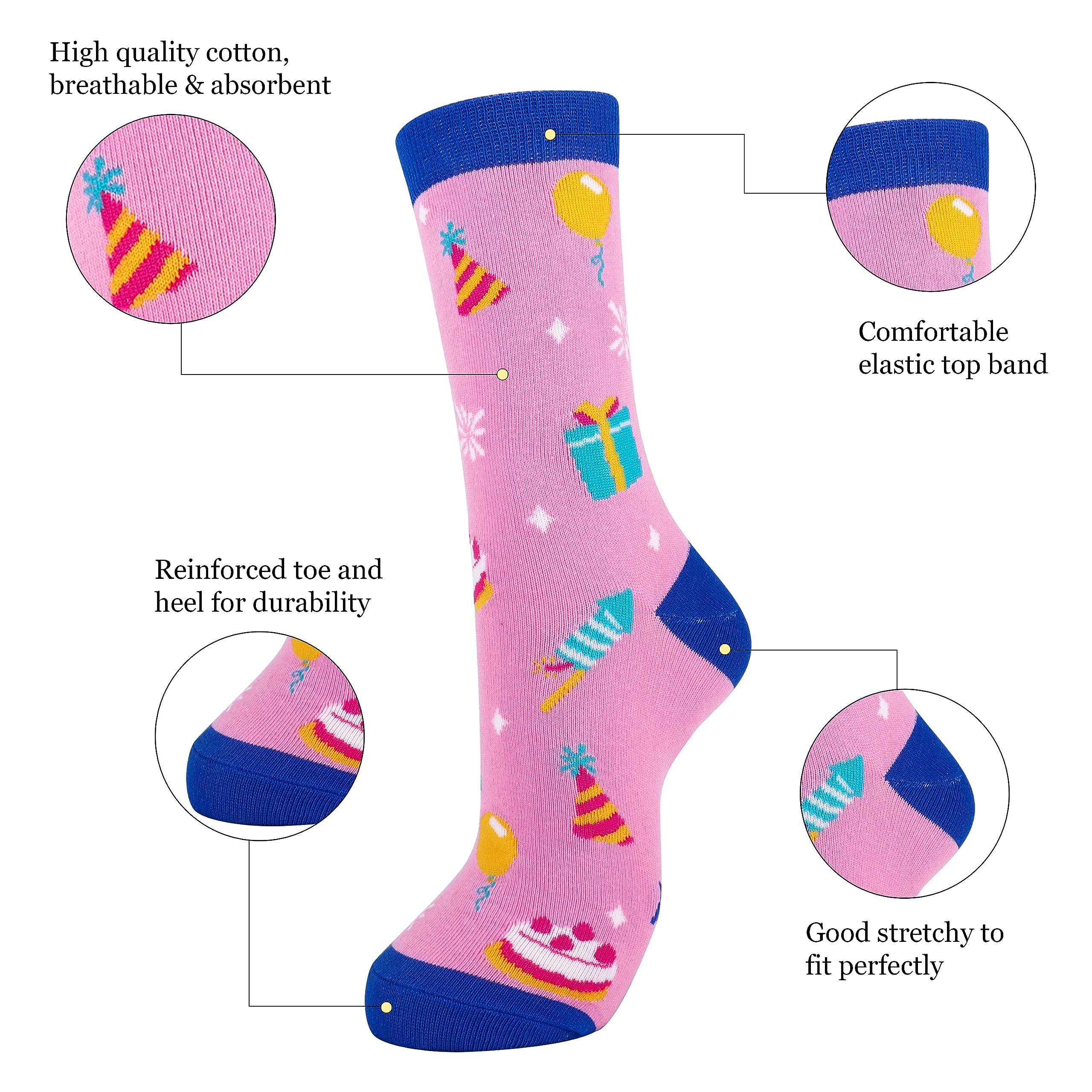 Belloxis 13th Birthday Gifts for Girls Socks Women Teenage Girls Gifts Age 13 Gifts for 13 Year Old Girls Birthday Presents Cosy Socks Cozy Socks Sister Gifts Daughter Gifts