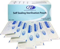 F2 Medical Self Sealing Sterilisation Pouches (90mm x 260mm) BOX OF 200