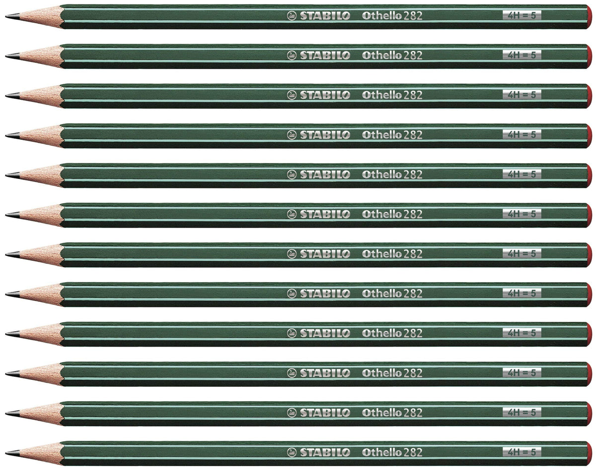 Graphite Pencil - STABILO Othello - Pack of 12 - H