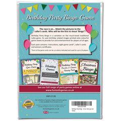 Funtastic Birthday Party Bingo Game - Groups of all ages will enjoy socialising with our lotto quiz set. A fun party accessory idea for everyone.