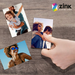 Zink 2 inchesx3 inches Premium Photo Paper (20 Pack) Compatible with Polaroid Snap, Snap Touch, Zip and Mint Cameras and Printers, ZINKPZ2X320, White