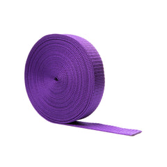 Realm Heavy Duty Polypropylene Webbing Strap Tape for Backpacks, Rucksack, Luggage/Cargo Strapping, Luggage - 5 Metres (Purple, 25mm)