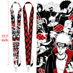 GTOTd Ninja Lanyard (2 Pcs) with ID Badge Holder (2 Pcs). Gifts Merch Party Supplies Decor ID Badge Holder Keychain String Wallet Lanyard Phone Teens