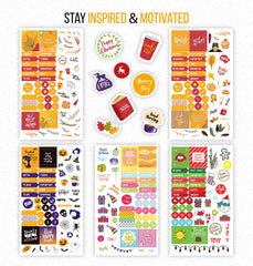 Get Organized with 1479 Seasonal & Productivity Planner Stickers - UK Special - Enhance Your Planner, Calendar, and Organizer - Planner Accessories by Vladi Creative