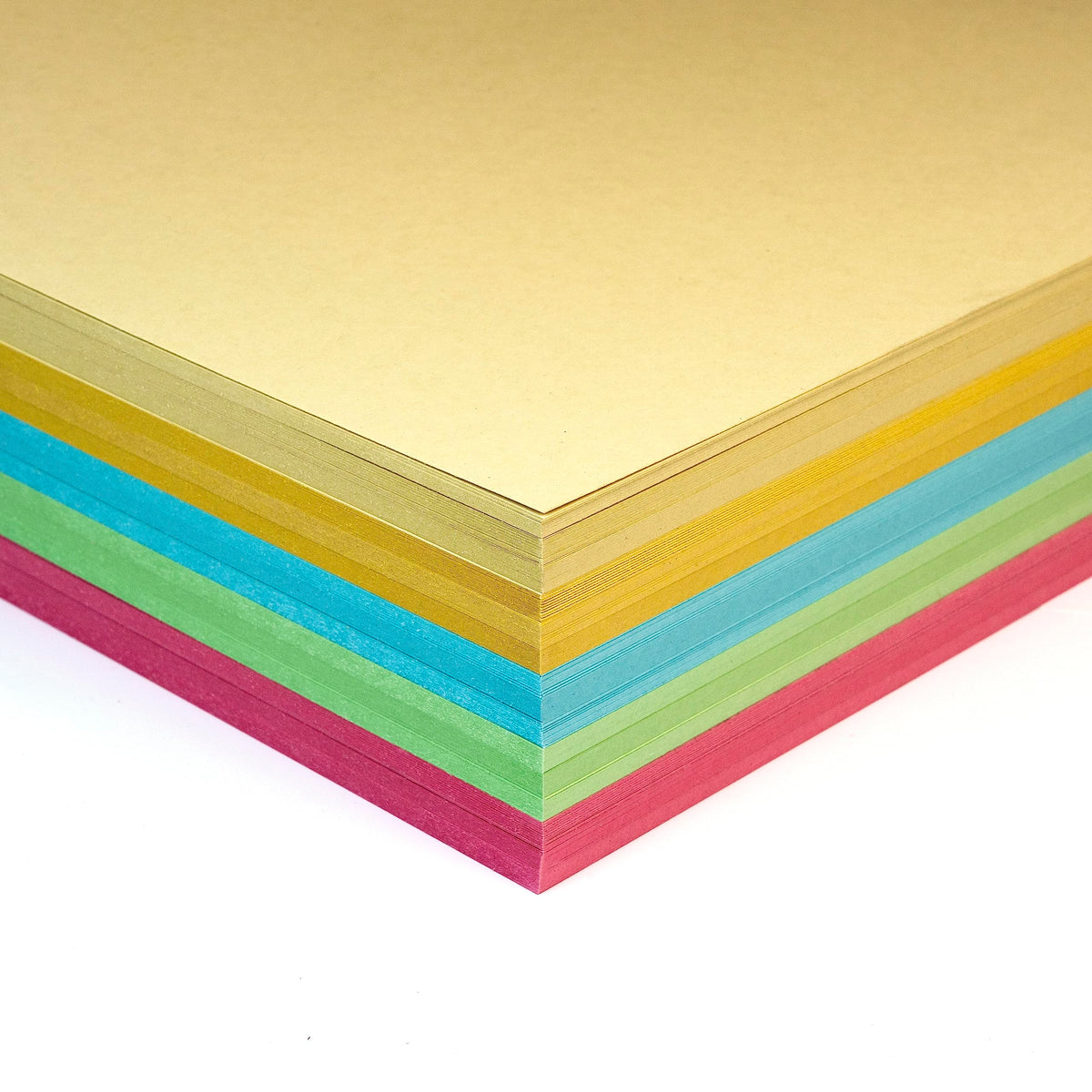 Hawksbill Paper 225GSM Multi-Purpose Pastel Rainbow Coloured Card – 50 Pack of Thick, Premium, Coloured A4 Card – Thick Card for Making Stationery, Home or Office Use and Arts or Crafts