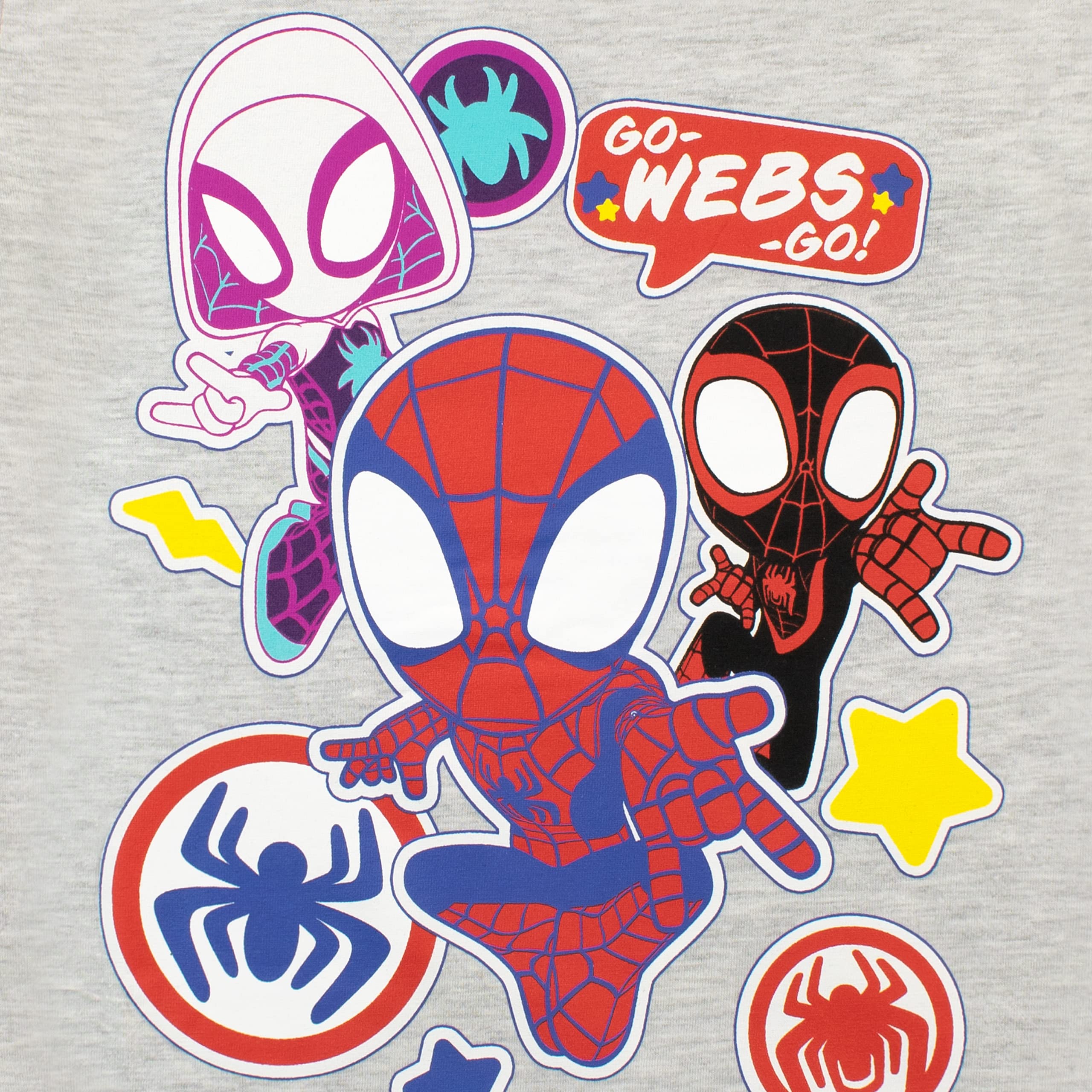 Marvel Boys T-Shirt Spiderman Grey 9-10 Years