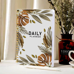 Daily Planner, Daily To Do List Notebook with Meal Schedule, Appointments for Home, Work, School,52 sheets, A5