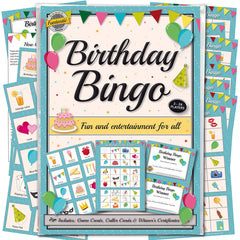 Funtastic Birthday Party Bingo Game - Groups of all ages will enjoy socialising with our lotto quiz set. A fun party accessory idea for everyone.