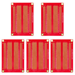 Gikfun Solder-able Breadboard Gold Plated Finish Proto Board PCB DIY Kit for Arduino (Pack of 5PCS) GK1007U