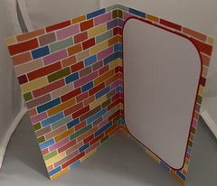 Pack of 72 Colourful Shape Thank You Cards. With Envelopes. 12 Designs. Ideal for Schools & Teachers