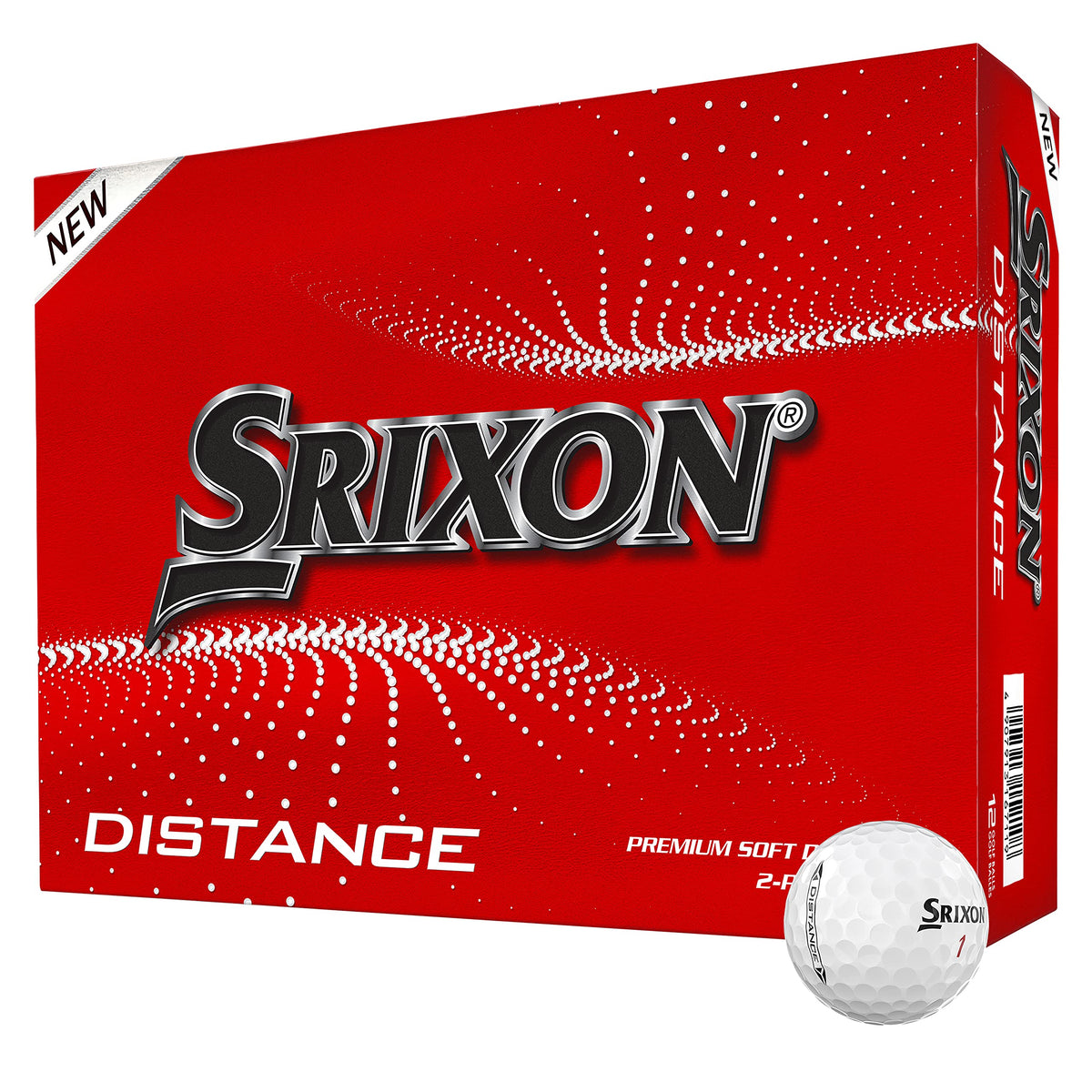 Srixon Distance 10 {NEW MODEL} - Dozen Golf Balls - High Velocity and Responsive Feel - Resistant and Durable - Premium Golf Accessories and Golf Gifts