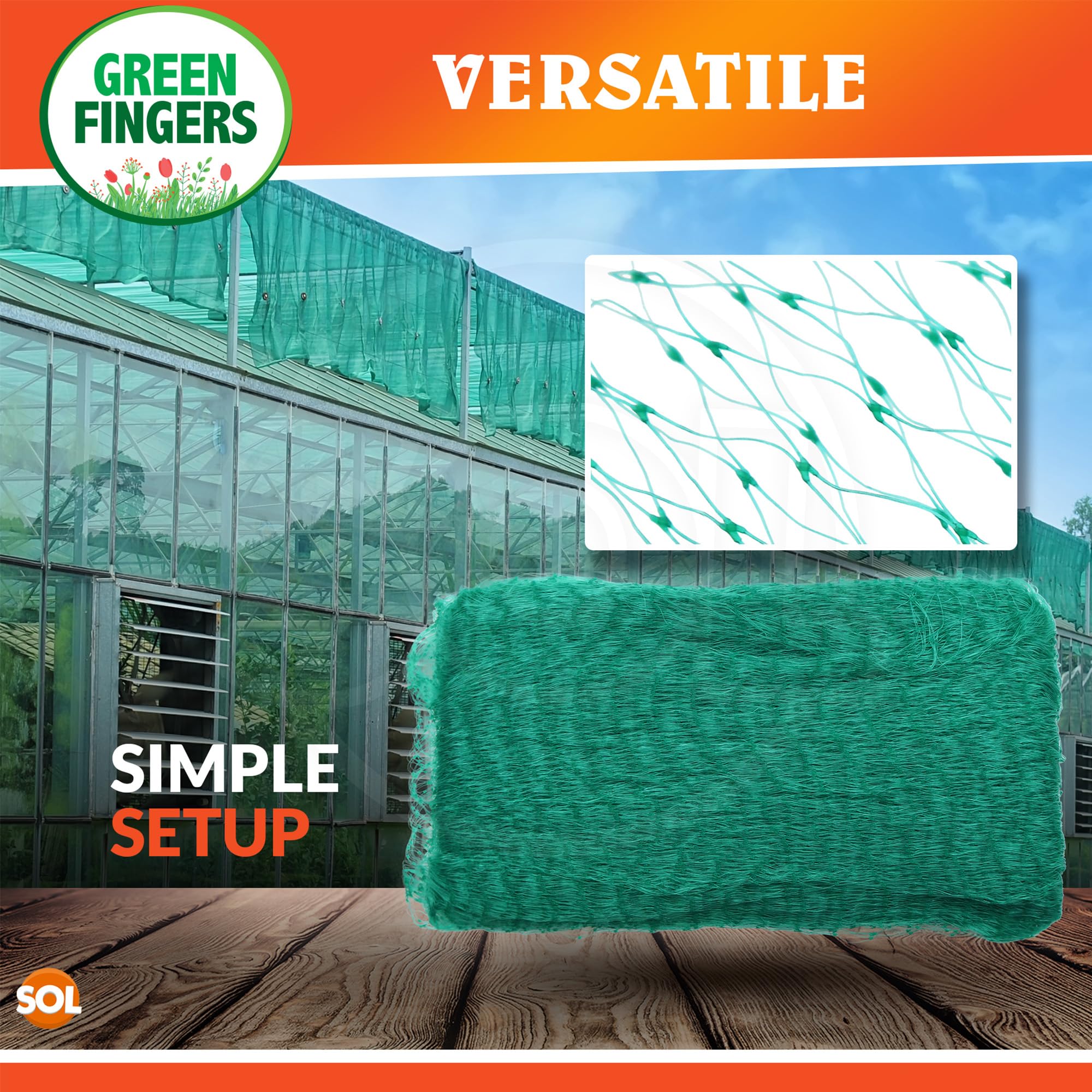 2m x 10m Green Garden Netting, Use as Anti Bird Netting for Garden, Garden Mesh Netting for Plant Fruit Vegetables, Netting to Protect Grass Seed, Pond Netting, Fruit Bush Netting, Vegetable Netting