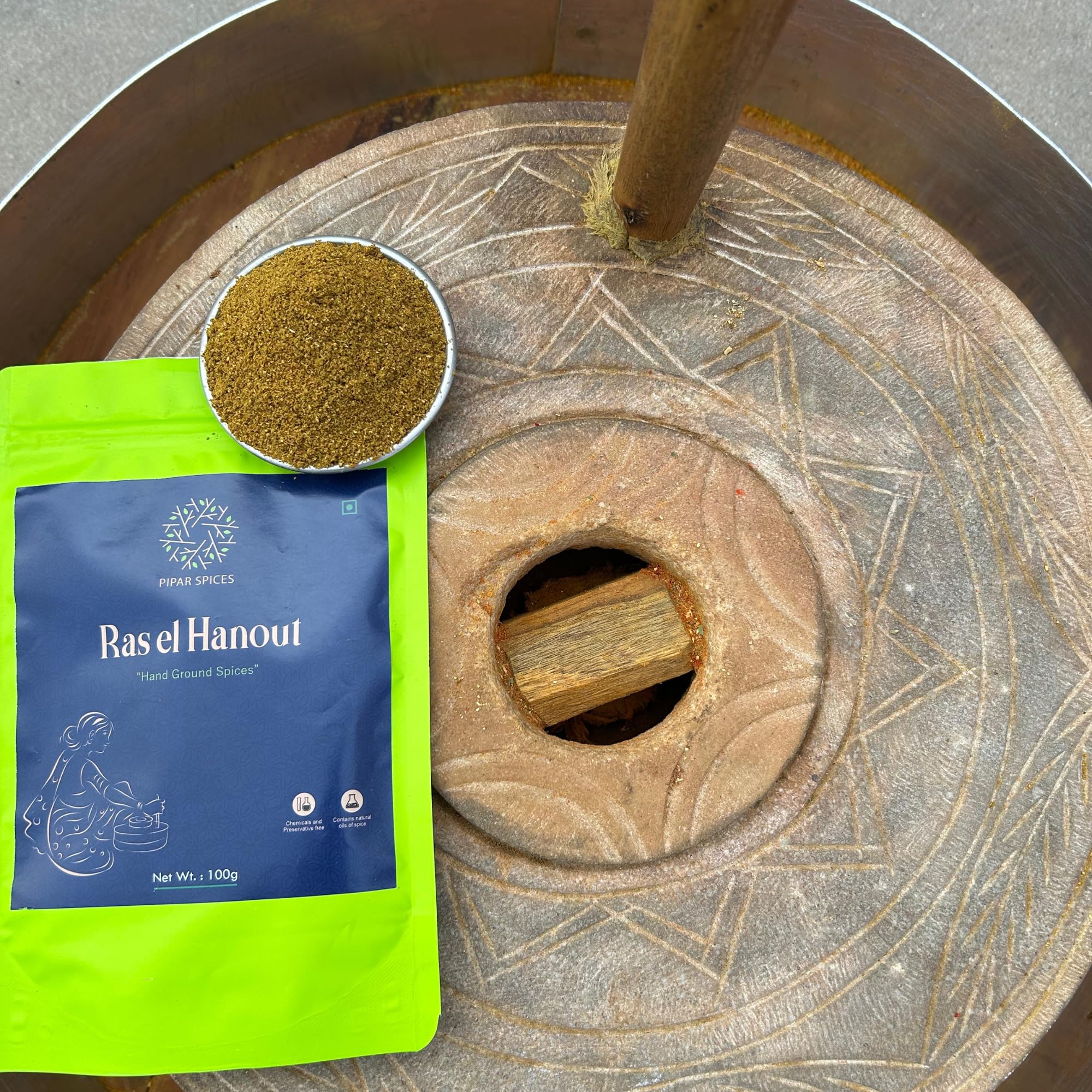 Pipar Spices Ras el Hanout   Hand Grounded For Rich Aroma And Flavor.