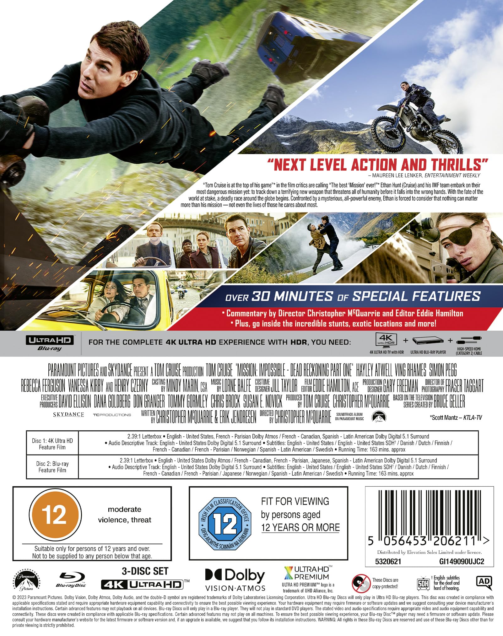 Mission: Impossible - Dead Reckoning 4K UHD Steelbook