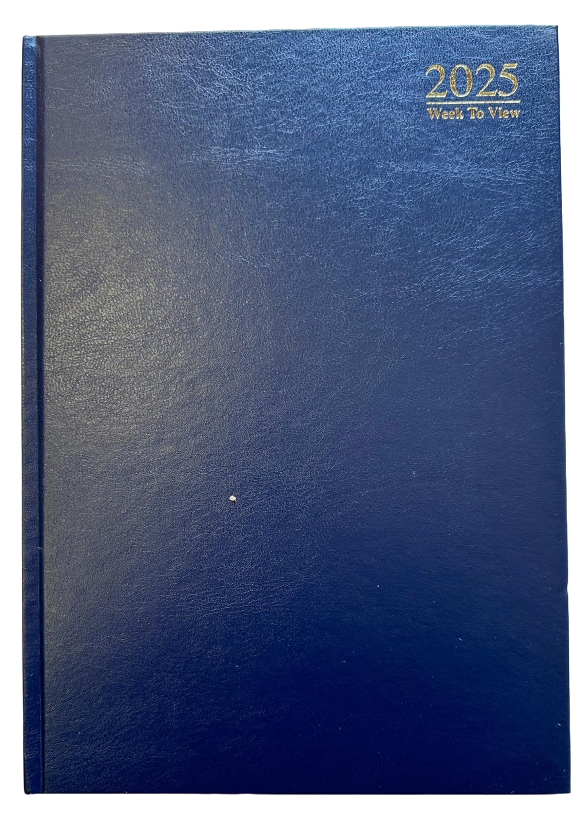 2025 Diary A4 Week to View - Navy Blue