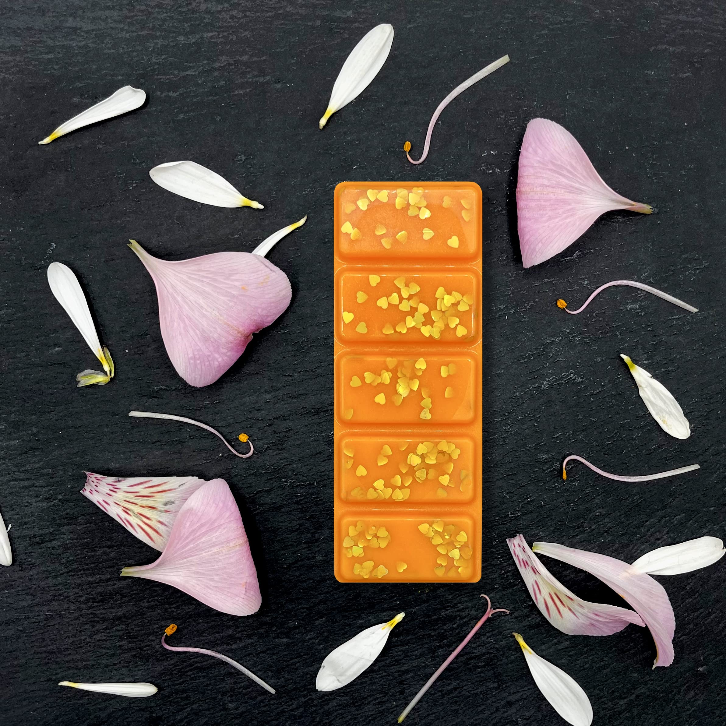 Pumpkin Spice Eco Soy Wax Melt Snap Bar by HexNex - Highly Scented Home Fragrance Autumn Halloween Scents - Vegan Friendly - Hand Made - Small Batch - Stocking Filler Gift for Her