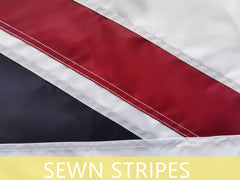 Union Jack flag British Flag 60x90cm- Sewn Stripes Outdoors Indoors United Kingdom flag uk Flags Nylon flag Brass Grommets Banner