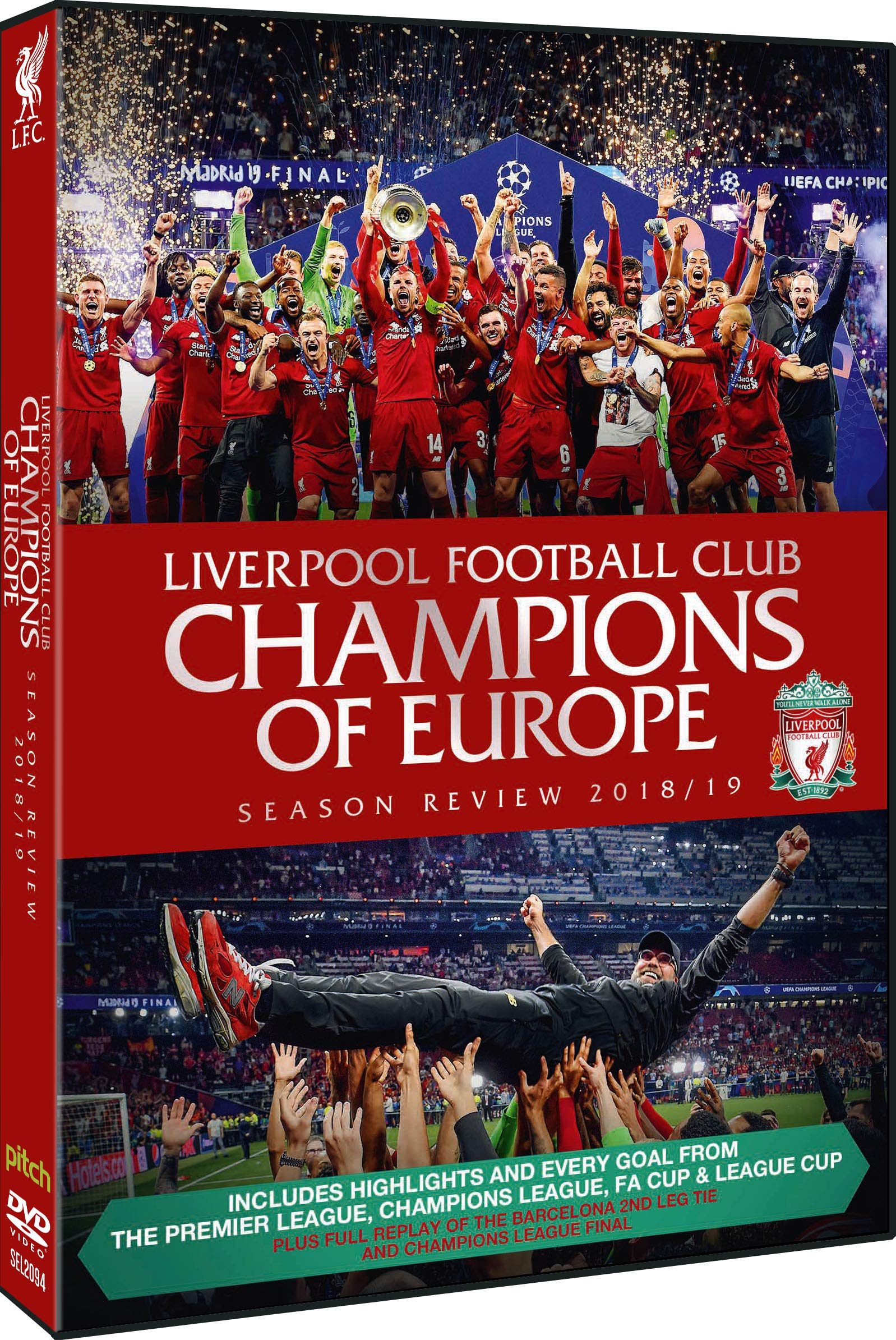 Liverpool Football Club Champions of Europe Season Review 2018/19 [DVD]