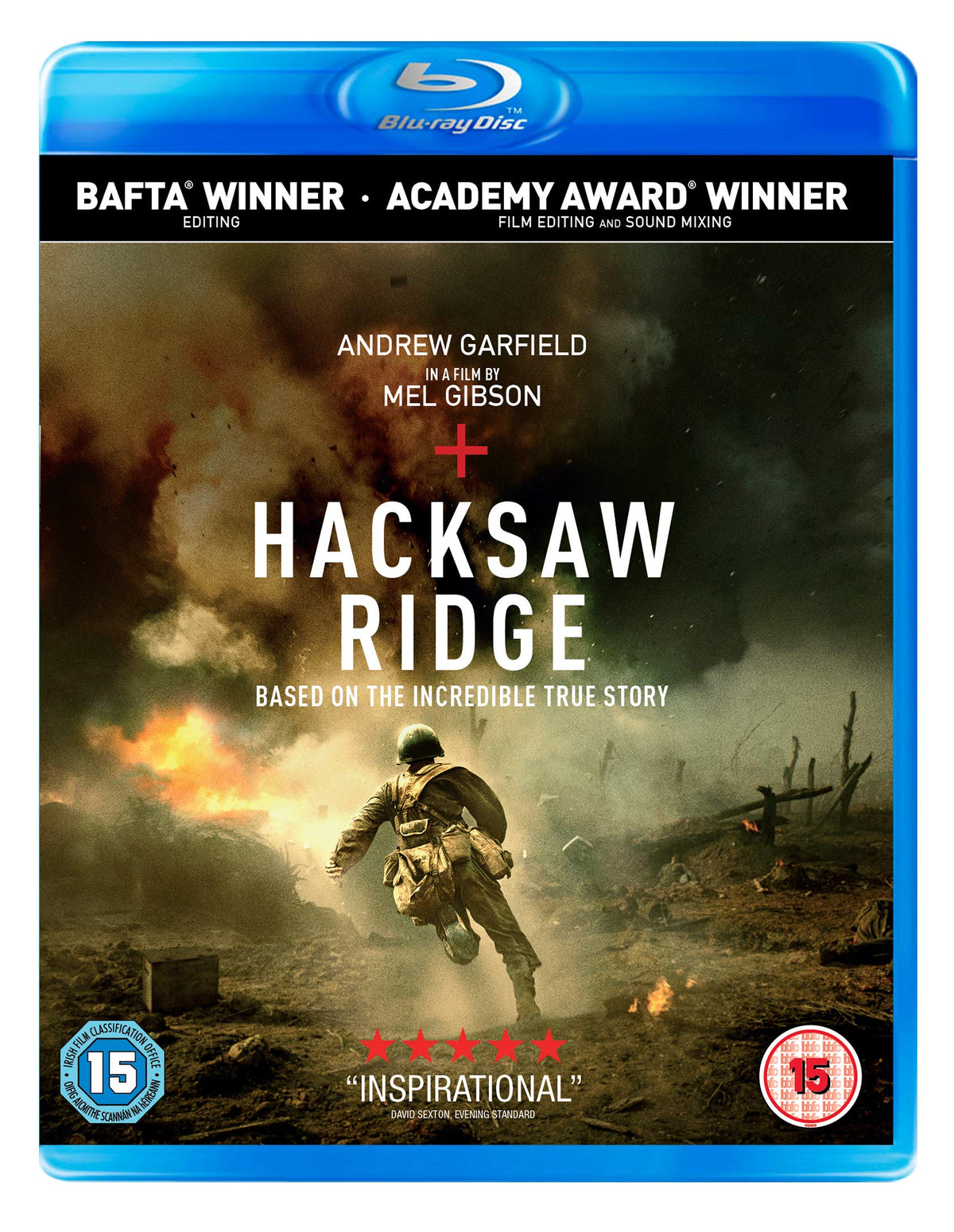 Hacksaw Ridge Blu Ray [Blu-ray] [2019]