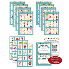 Funtastic Birthday Party Bingo Game - Groups of all ages will enjoy socialising with our lotto quiz set. A fun party accessory idea for everyone.