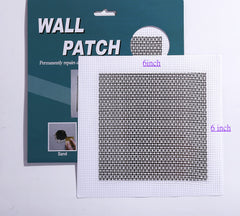 Wall Repair Drywall Repair Patch, 6pcs 6 inchesx6 inches Self Adhesive Fiberglass Wall Repair Patch Kit - Quick Repair Drywall Hole Patch for Filling Wall Holes