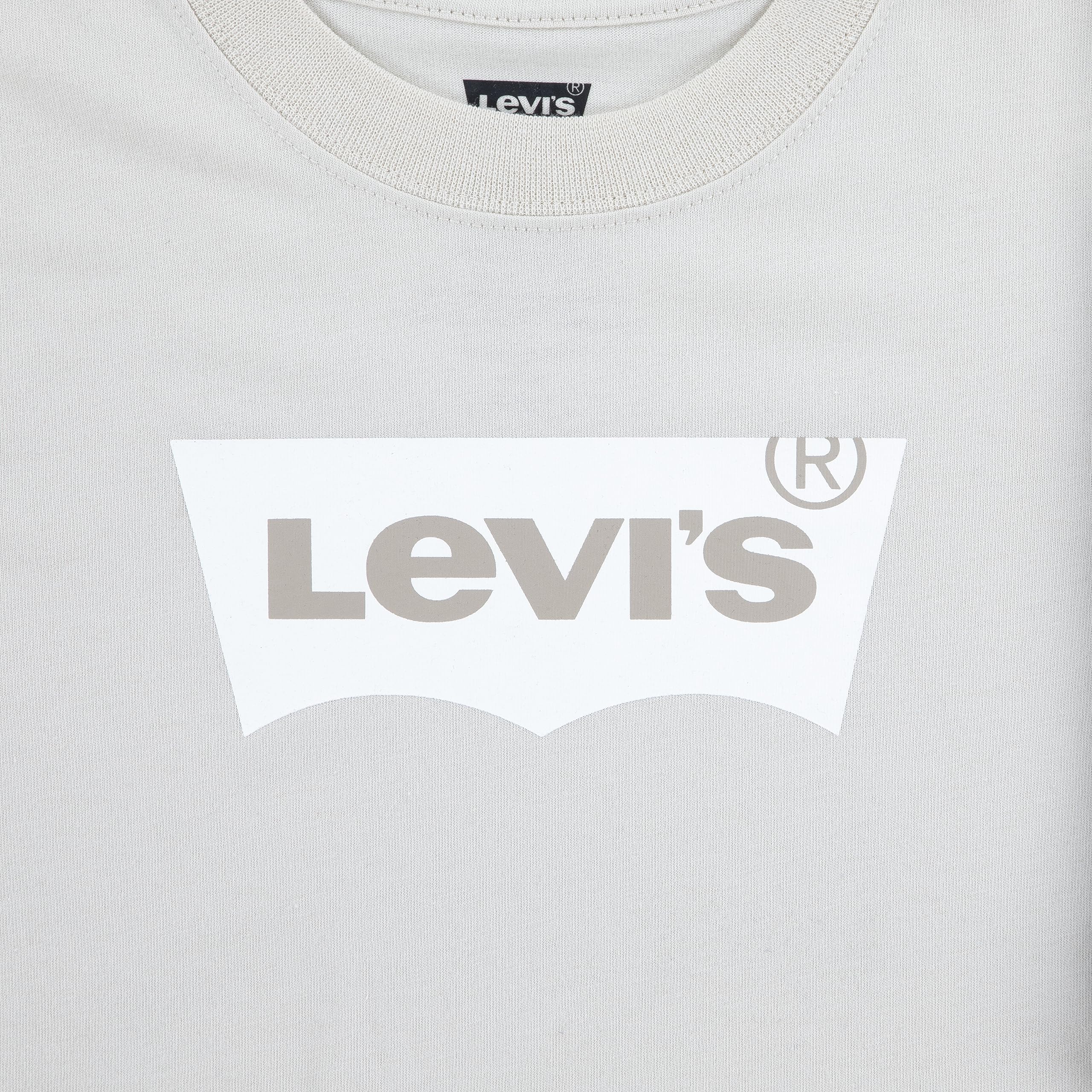 Levi's Kids Lvb batwing tee Boys Beige (Rainy Day) 5 years