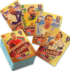 Grehge otball Star Cards UEFA Champions League Football Collectible Cards Gold Foil Cards Children's Birthday Christmas Gifts are Non-Repeating and Non-Original