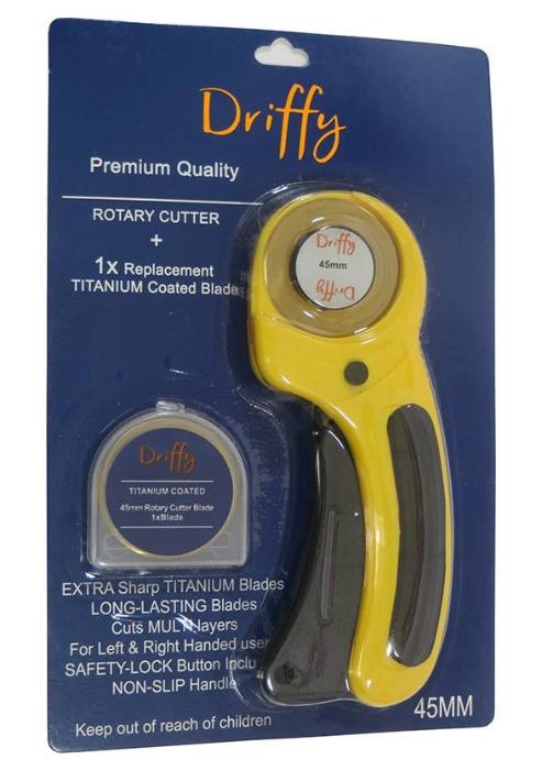 Rotary Cutter with FREE Titanium Spare Blade – 45mm